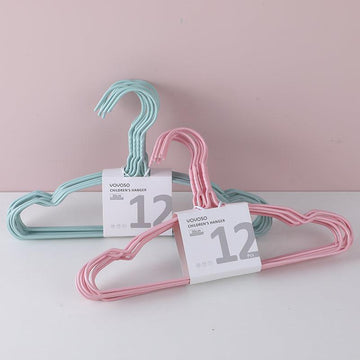 Dipping Plastic Children'S Hanger - 12Pcs - YOYOSO PAKISTAN