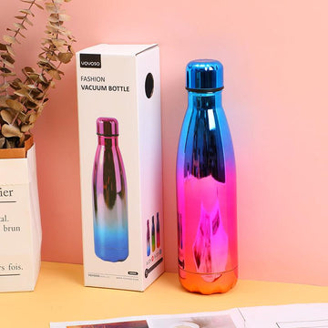 Fashion Vacuum Bottle 500Ml-Rose Gold - YOYOSO PAKISTAN