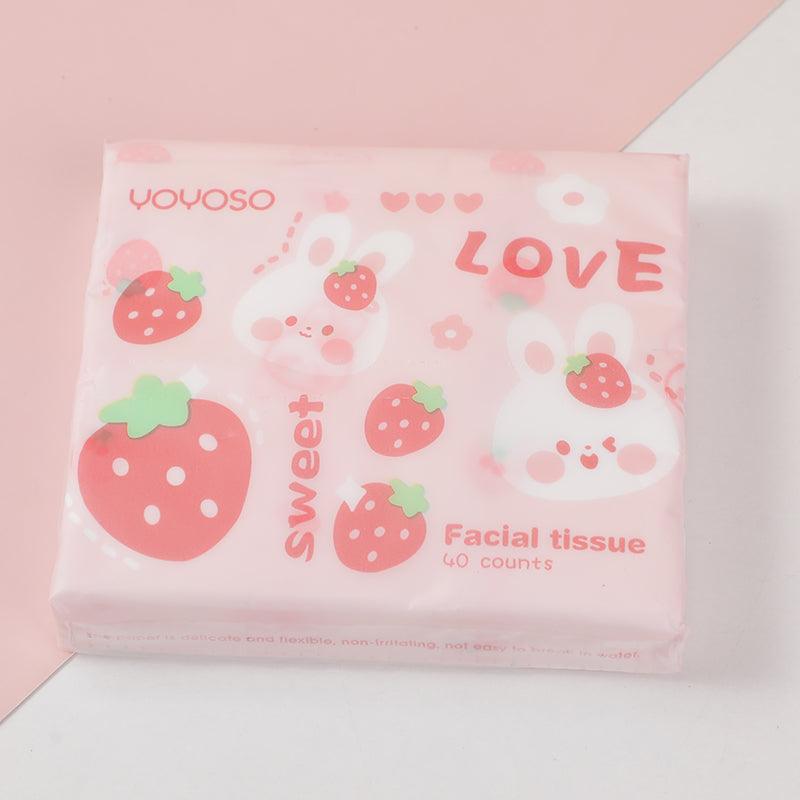 Fruit Series Soft Facial Tissue-Strawberry - YOYOSO PAKISTAN