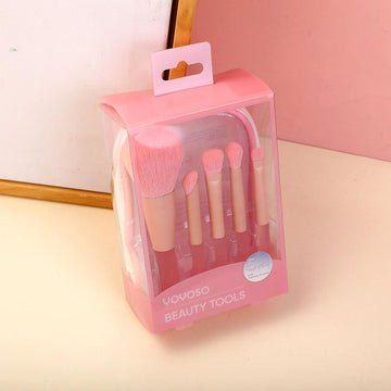 Honey Peach Makeup Brush Set-5Pcs - YOYOSO PAKISTAN