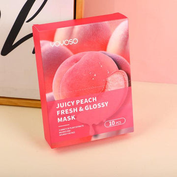 Juicy Peach Fresh & Glossy Mask (25Ml*10Pcs) - YOYOSO PAKISTAN