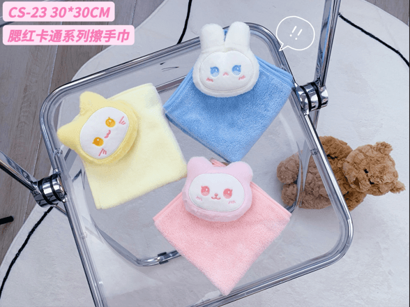 Little Blush Bunny Series Hand Towel - YOYOSO PAKISTAN