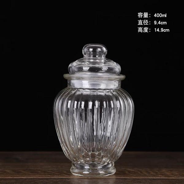 Medium Pumpkin Glass Storage Jar - YOYOSO PAKISTAN