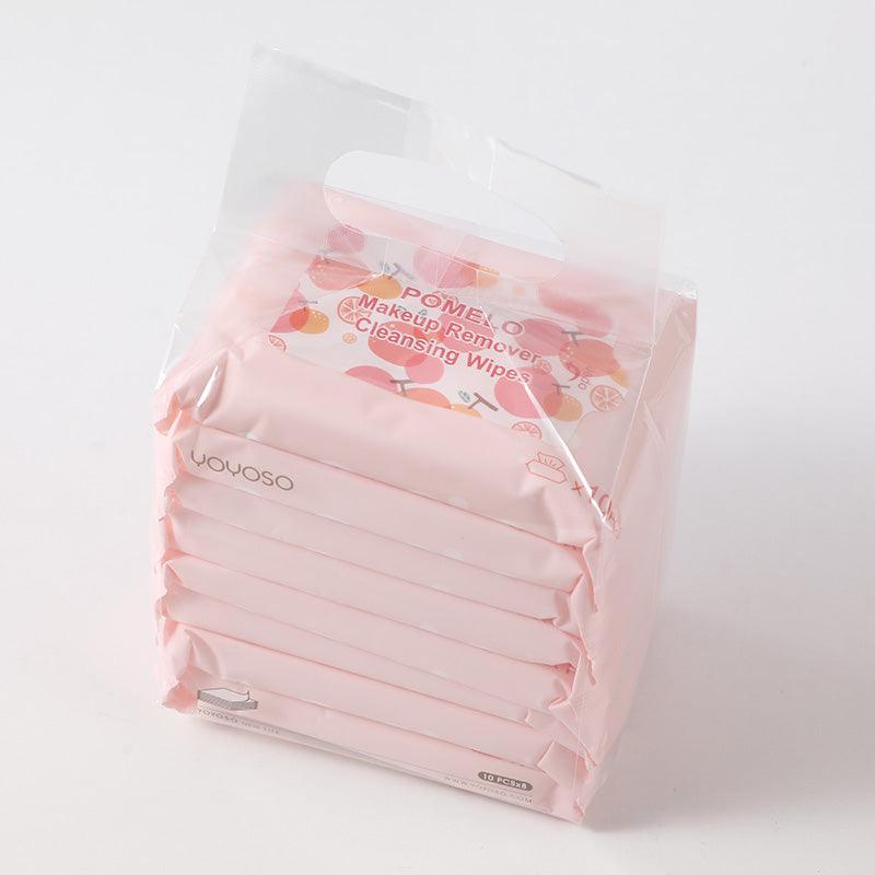 Pomelo Makeup Remover Cleansing Wipes-10 Sheets*8 Packs - YOYOSO PAKISTAN