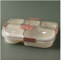 Rectangular Lunch Box With Five Compartments - YOYOSO PAKISTAN