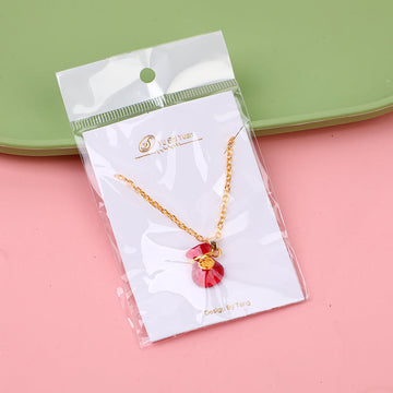 Red Lucky Bag Single-Layers Necklace