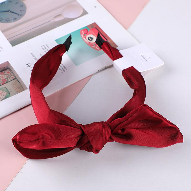 Red Series-Simple Bowknot Hair Band - YOYOSO PAKISTAN