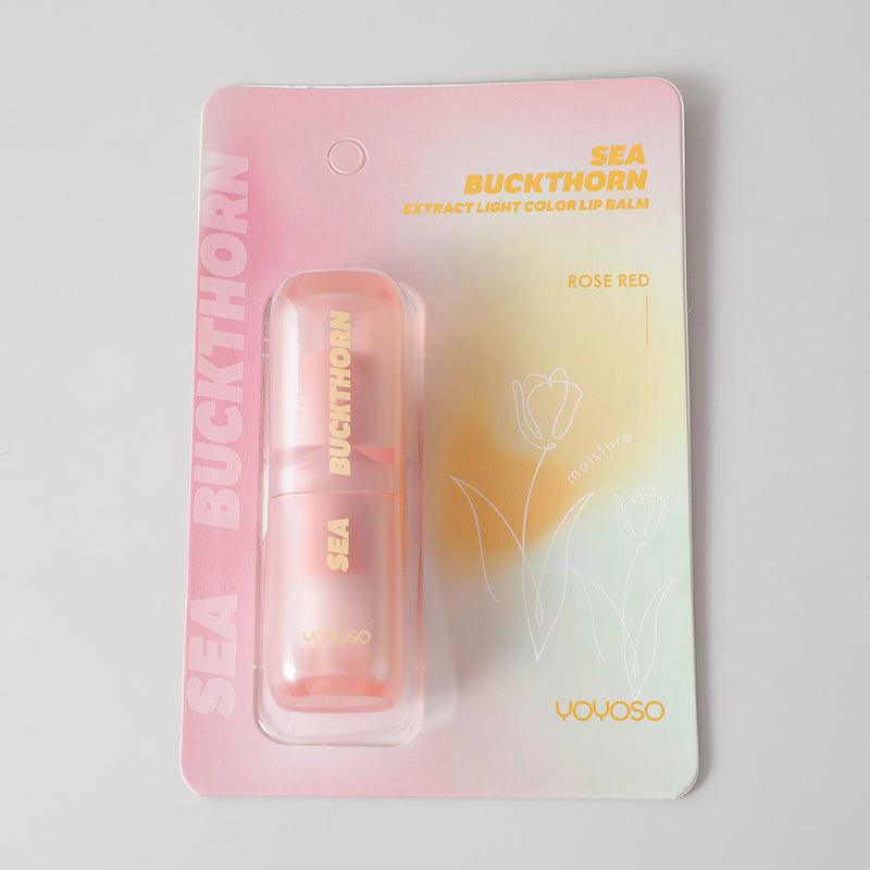 Sea Buckthorn Extract Light Color Lip Balm-03 Rose Red - YOYOSO PAKISTAN