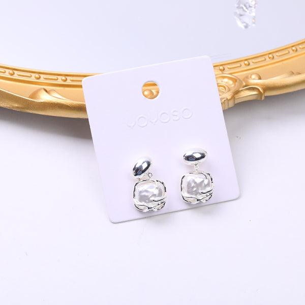 Versatile Mixed Material Earrings-1 - YOYOSO PAKISTAN