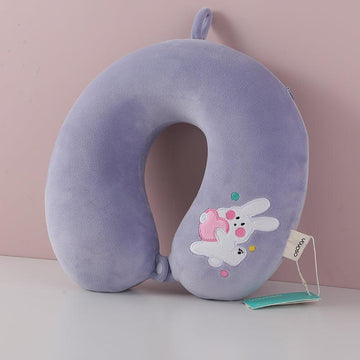 Sweet Rabbit Series U-Shaped Pillow-Purple - YOYOSO PAKISTAN