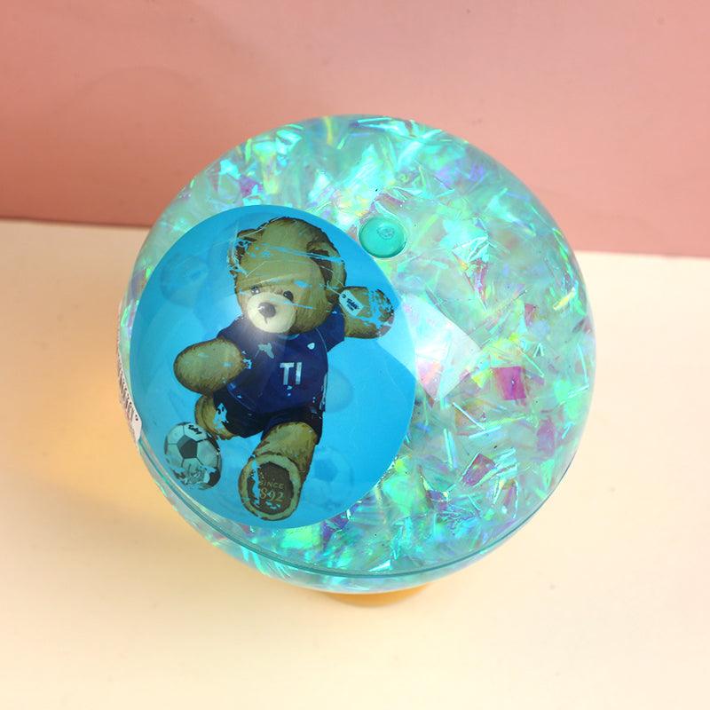 Teddy Island Series Water Ball-10Cm (Blue) - YOYOSO PAKISTAN