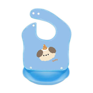 Waterproof Detachable Feeding Bib-Cute Puppy - YOYOSO PAKISTAN